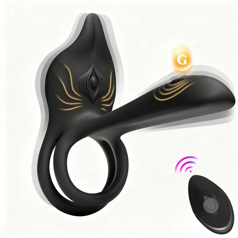 🎁Superbuyg™ Enchanted Girl Luxe Smart Vibrating Ring – App-Controlled Pleasure for Couples 💫 Star-starring identical mold production[free of tax]【❤️Discreet Shipping】