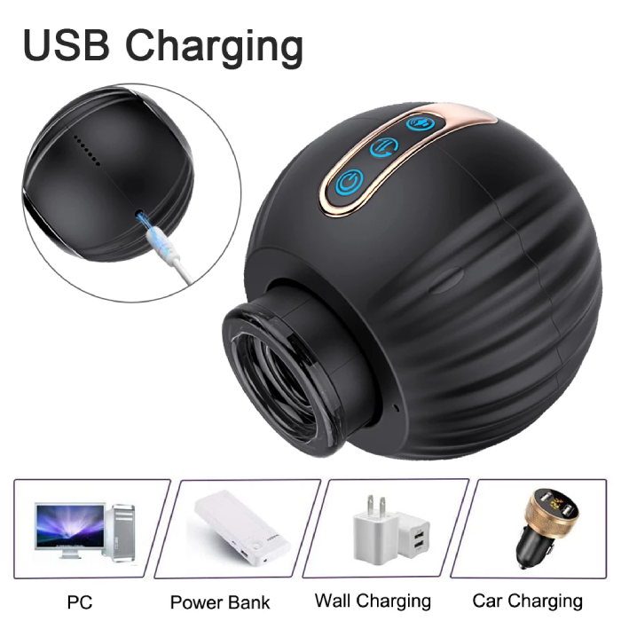 Tornado Automatic Male Stroker with Thrusting Rotating Voice Function