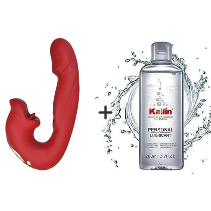 💥New on sale 2026 💞G-Spot Vibrator Female Sex Toy, featuring 7 slapping vibration modes and 5 licking/sucking modes.
