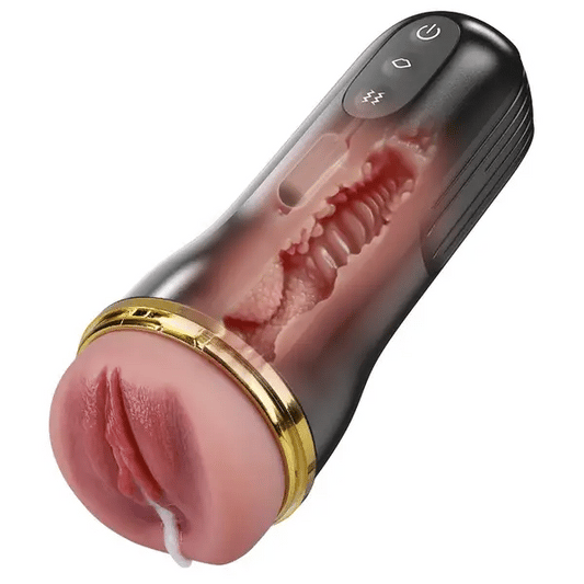 Superbuyg™The Captain - 10 Vibrating Sucking Deep Throat Male Stroker, Star-starring identical mold production [free of tax]【❤️Discreet Shipping】