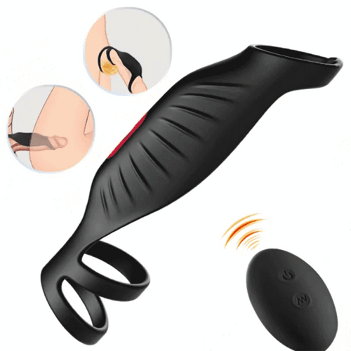 Eveandlove Pleasure Fusion Pro 9 Vibration Modes Efficient&Flexible Cock Ring