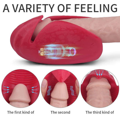 Glans Ring | Vibrating Penis Enlarger |