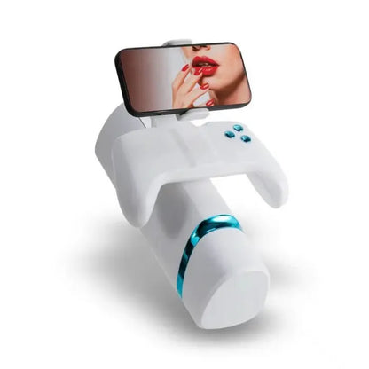 Superbuyg™Thrusting Vibrating Heating Phone Holder Handle Control, Star-starring identical mold production [free of tax]【❤️Discreet Shipping】