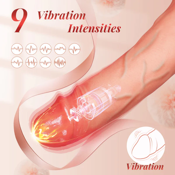 app controlled vibrating penis sleeve for men and couples