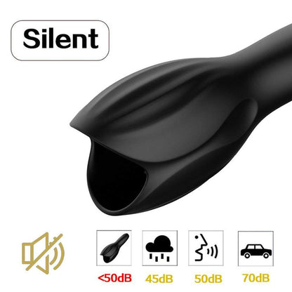 QMYSKY 10 Frequency Vibrating Penis Massage Glans Exerciser