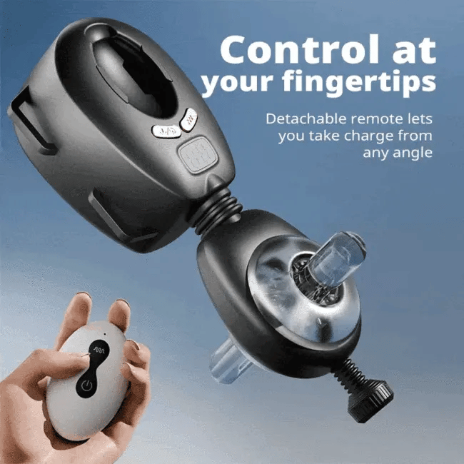 Superbuyg™ Wearable Automatic 9 Swinging 9 Vibrating Male Masturbator